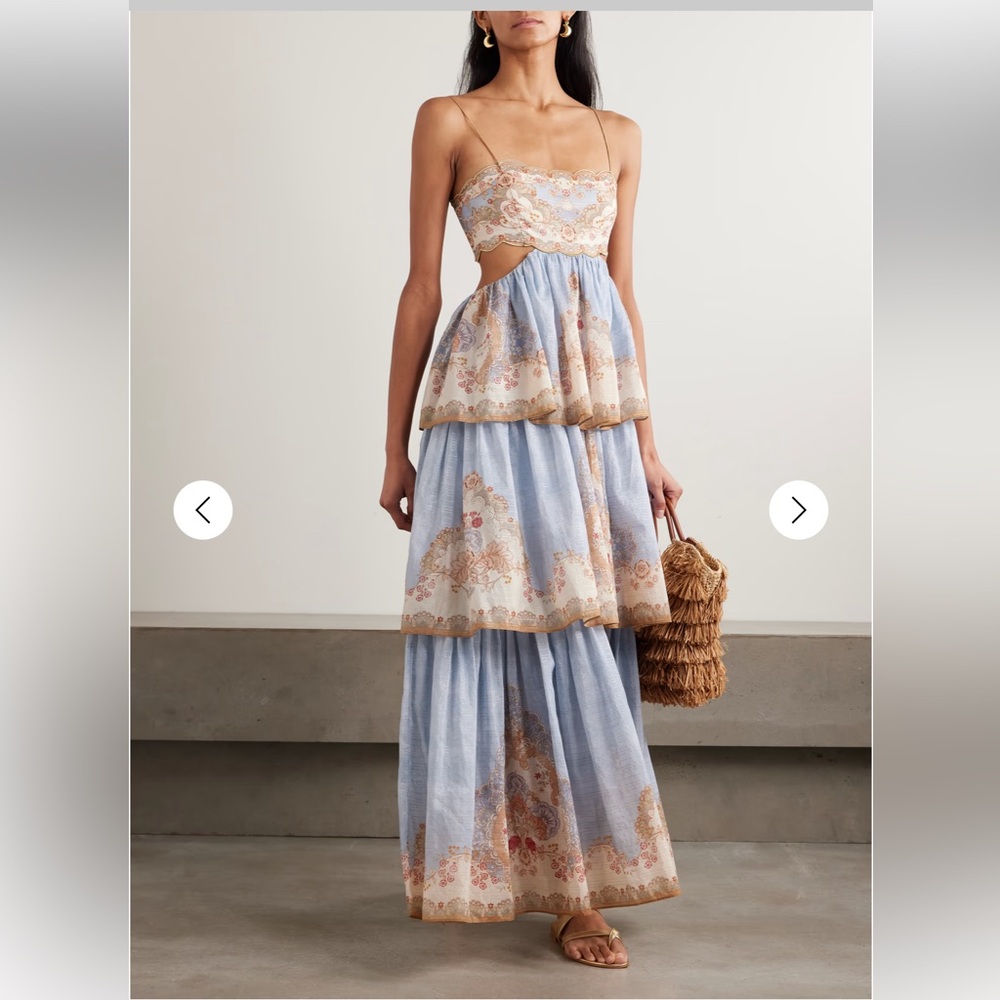 Zimmermann DAYLIGHT TIERED MAXI DRESS Zimmermann size 1